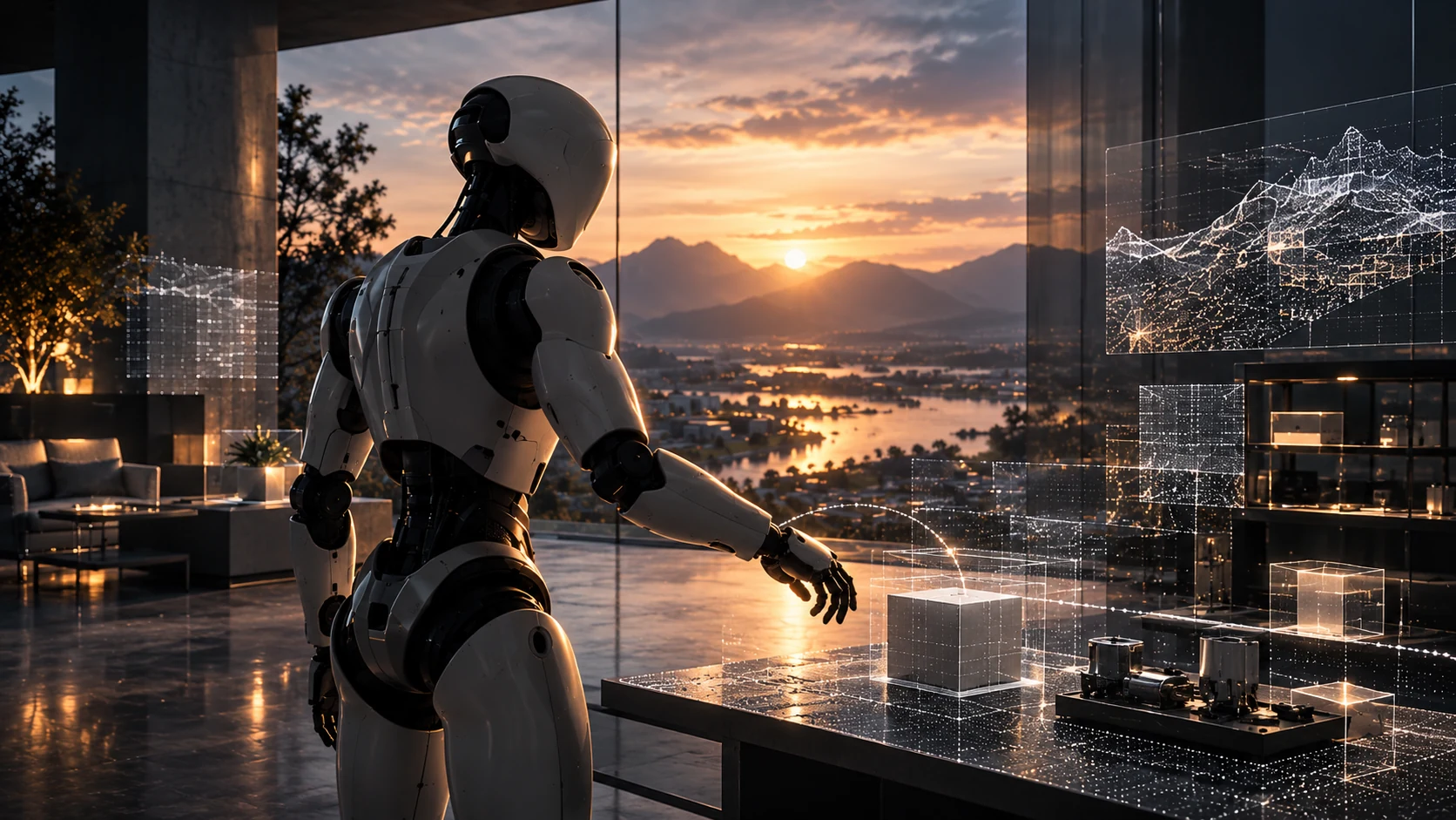 Tessoryn Physical AI system operating in a real-world environment